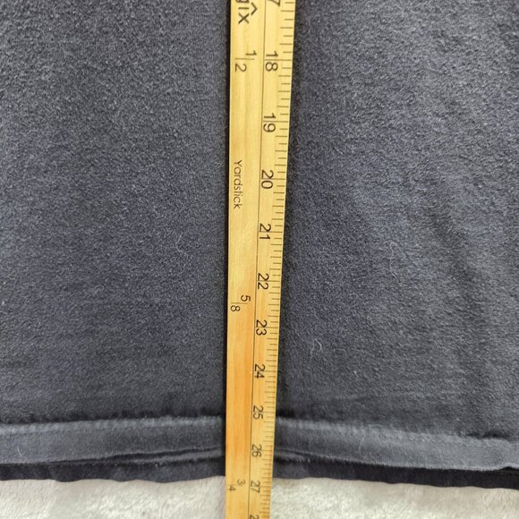 Vintage Harley-Davidson Shirt Mens XL Black Made in USA Skull Flag Graphic 90s - Picture 5 of 9